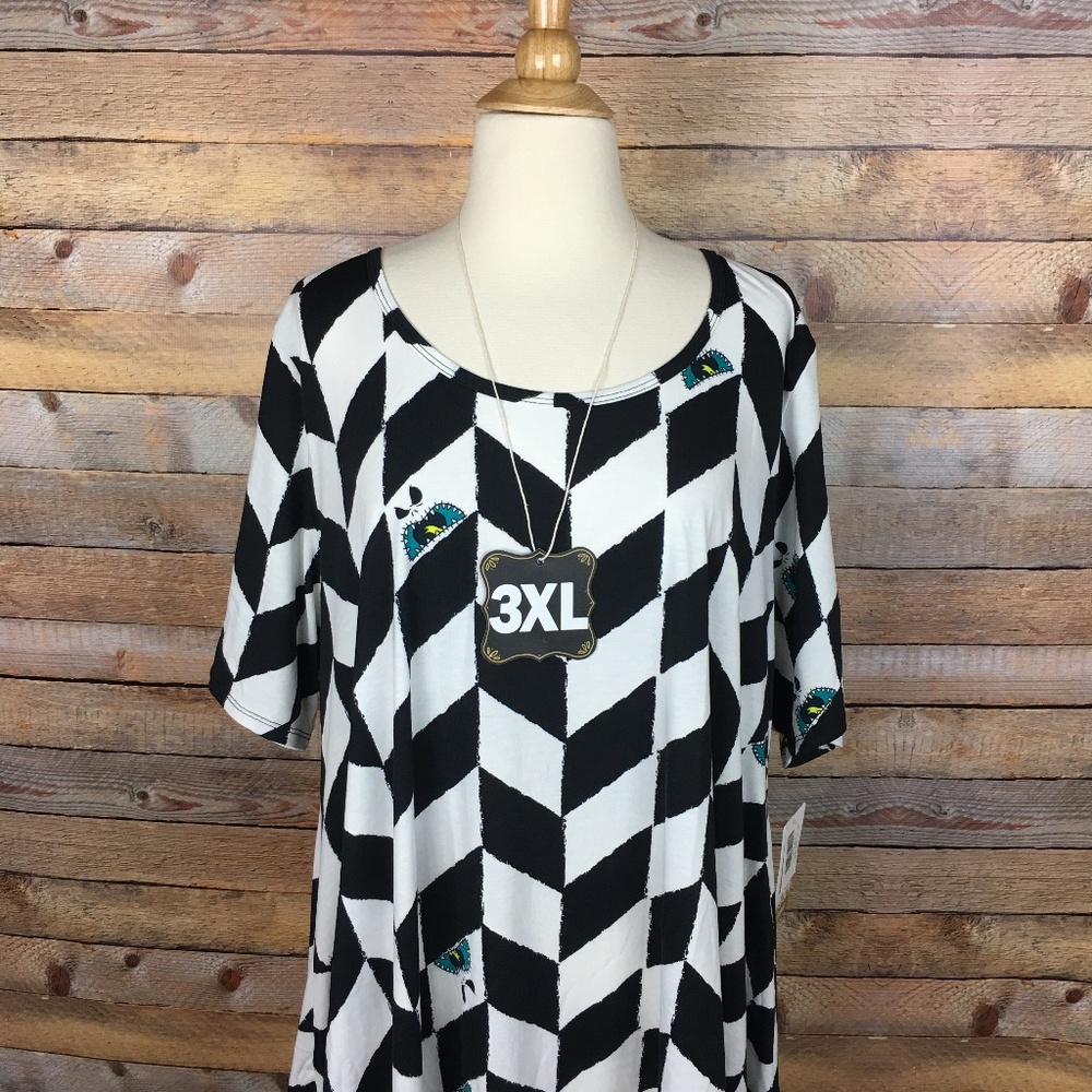 LuLaRoe Disney Villians Nightmare Perfect T